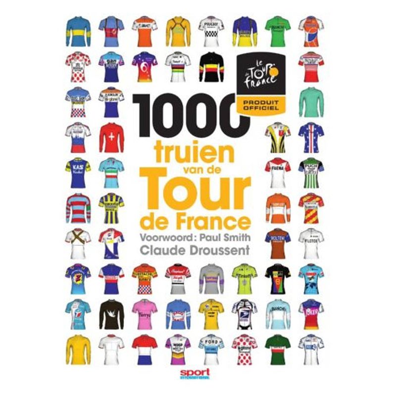 Foto van 1000 truien van de tour de france