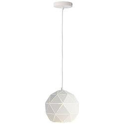 Foto van Deko light asterope rund 250 342129 hanglamp led, halogeen e27 40 w wit