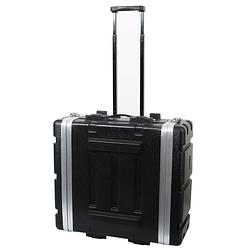 Foto van Innox abs-17-4ut 19 inch abs doubledoor flightcase met wielen 4u