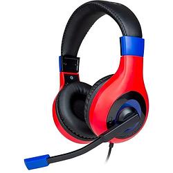 Foto van Bigben gaming headset v1 nintendo switch (rood/blauw)