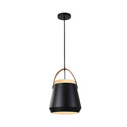 Foto van Quvio hanglamp zwart - quv5063l-black