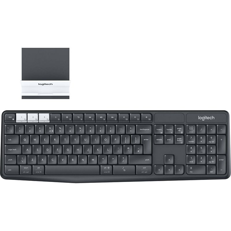 Foto van K375s multi-device wireless keyboard and stand