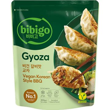 Foto van Bibigo gyoza vegan korean style bbq 300g bij jumbo