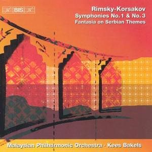 Foto van Rimski-korsakov: symphonies no.1 & no.3/fantasia on - cd (7318590014776)