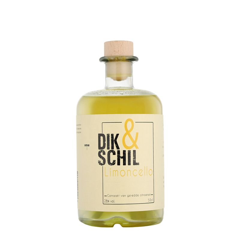 Foto van Dik & schil limoncello 0.5 liter likeur