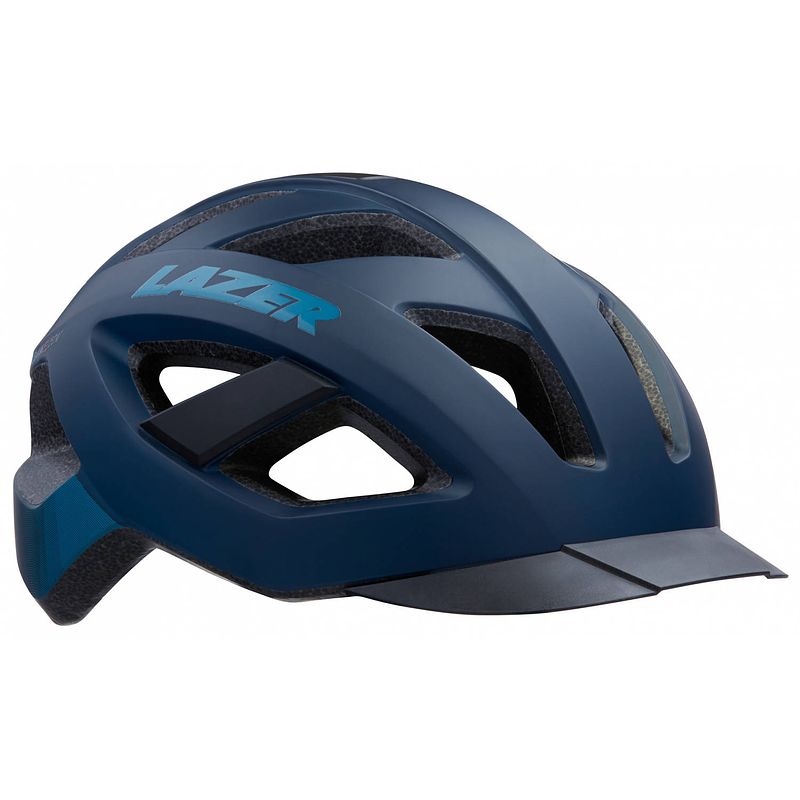 Foto van Lazer fietshelm cameleon mips unisex donkerblauw maat 52-56 cm