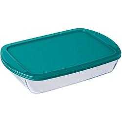 Foto van Pyrex ovenschaal met deksel cook & store - 40 x 27 x 6 cm / 4.5 liter