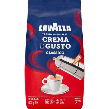 Foto van Crema e gusto classico koffiebonen 1kg bij jumbo