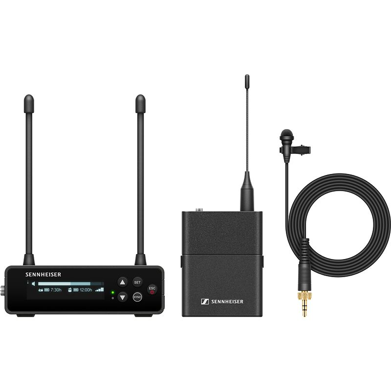 Foto van Sennheiser ew-dp me2 set (r1-6) camera lavalier set (520 - 576 mhz)