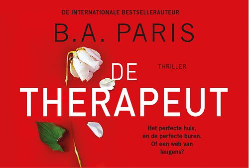 Foto van De therapeut - b.a. paris - dwarsligger (9789049808525)