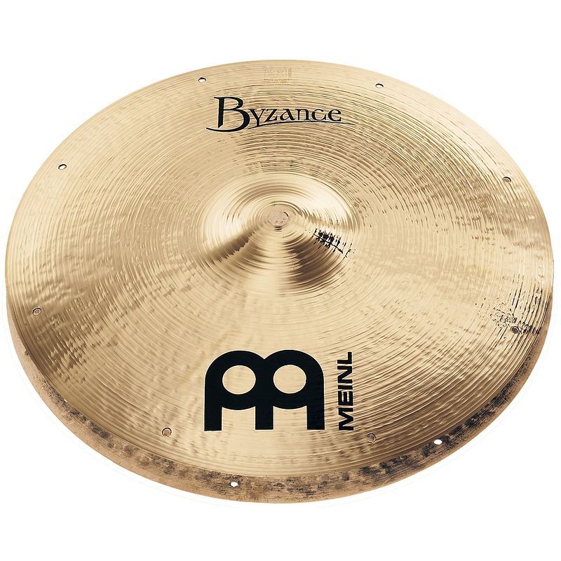 Foto van Meinl byzance b13fh brilliant finish fast hihat 13 inch