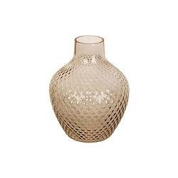 Foto van Present time vase delight glass large sand brown