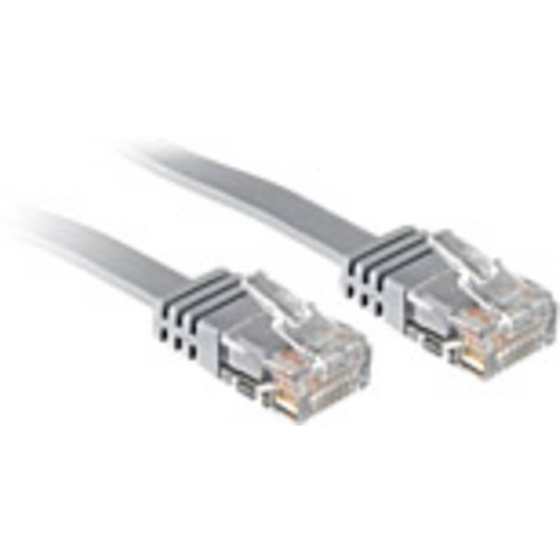 Foto van Lindy 47494 rj45 netwerkkabel, patchkabel cat 6 u/utp 5.00 m grijs 1 stuk(s)