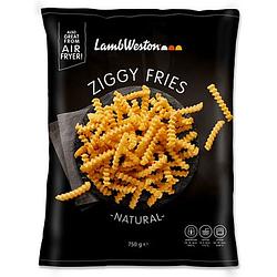 Foto van Lamb weston ziggy fries natural 750g bij jumbo