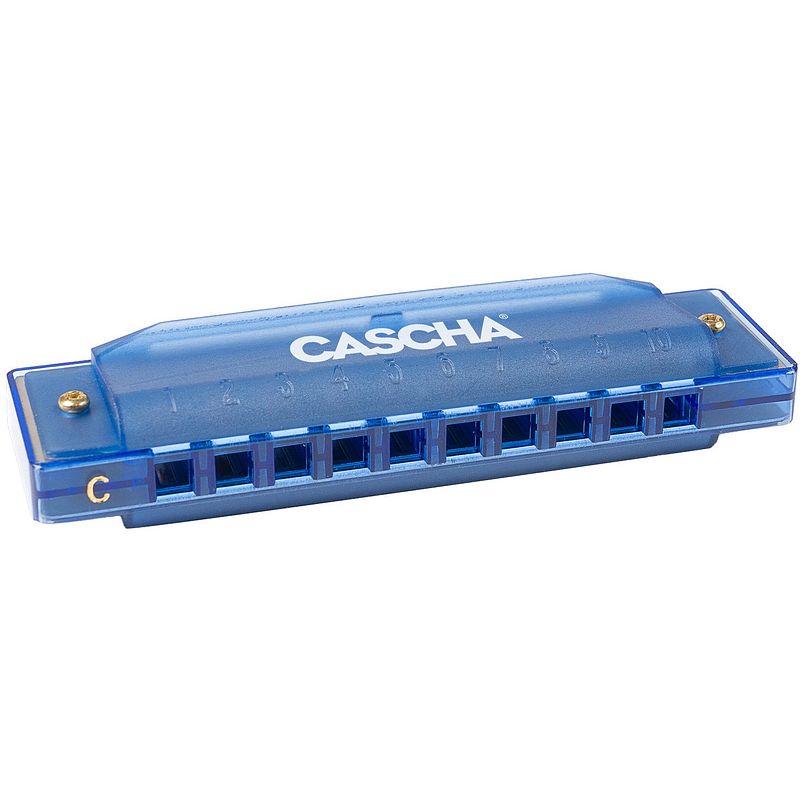 Foto van Cascha hh 2275 fun blues mondharmonica in c blauw