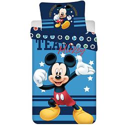 Foto van Disney mickey mouse dekbedovertrek, team - eenpersoons - 140 x 200 cm - katoen