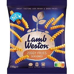 Foto van Lamb weston ziggy fries seasoned 750g bij jumbo