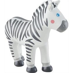 Foto van Little friends poppenhuispop zebra junior pvc 10 cm zwart/wit