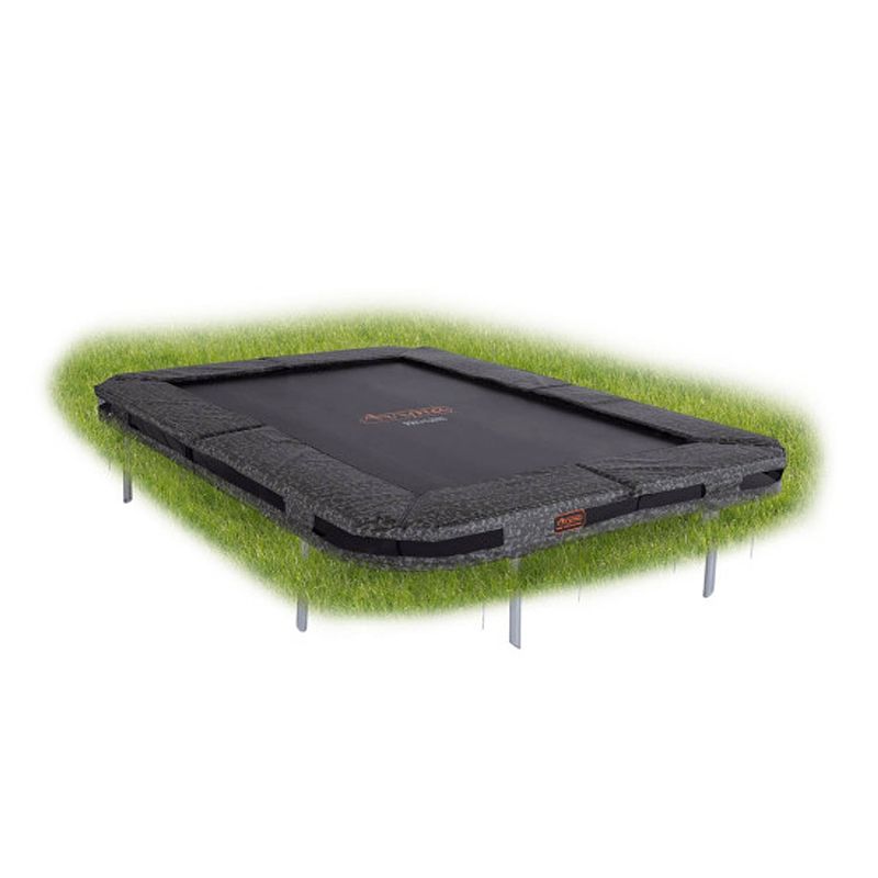 Foto van Avyna pro-line 213 inground rechthoekige trampoline 275 x 190 cm camo