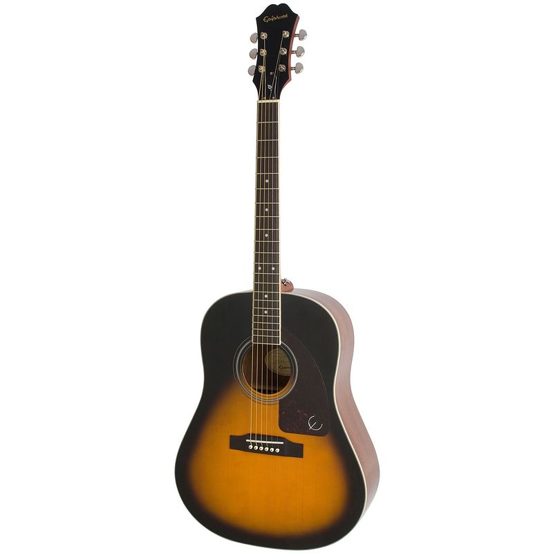 Foto van Epiphone j-45 studio vintage sunburst akoestische westerngitaar