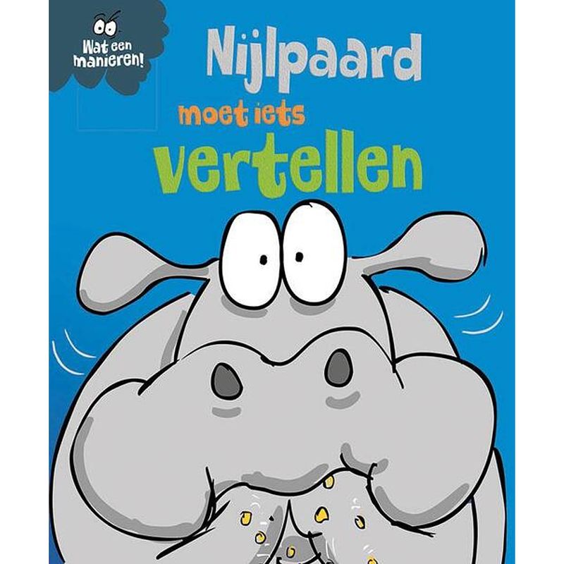 Foto van Nijlpaard moet iets vertellen