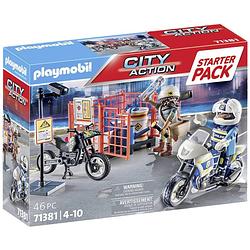 Foto van Playmobil city action starter pack politie 71381