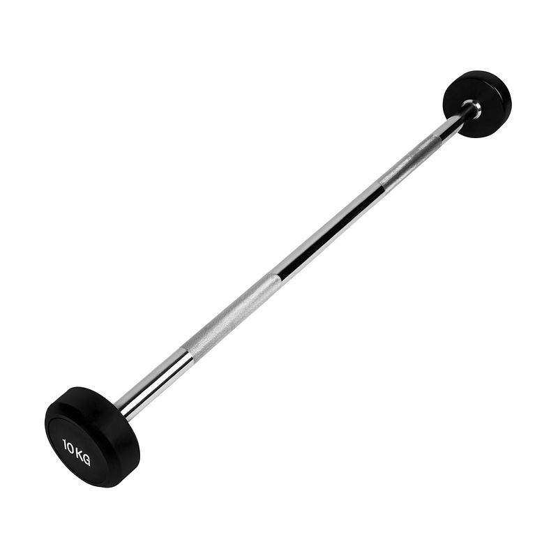 Foto van Ryzor barbell halterstang met gewichten - 10 kg - rubber