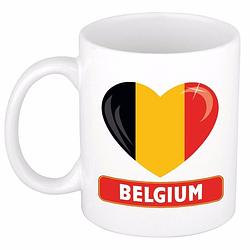 Foto van Hartje belgie mok / beker 300 ml