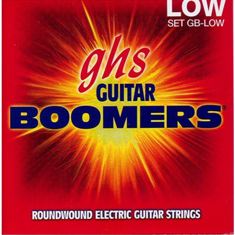 Foto van Ghs gb-low boomers low tuned snarenset voor gitaar