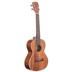 Foto van Kala ka-smh-tg gloss solid mahogany massieve tenor ukelele met koffer