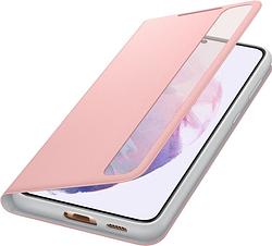 Foto van Samsung galaxy s21 plus clear view book case roze