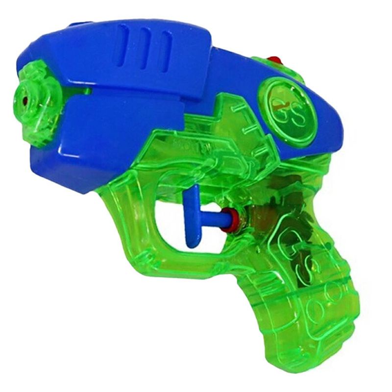 Foto van Concorde waterpistooltje/waterpistool - blauw/groen - 12 cm - speelgoed - waterpistolen