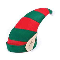 Foto van Kerst elfen muts/hoedje met oren voor volwassenen - verkleedhoofddeksels