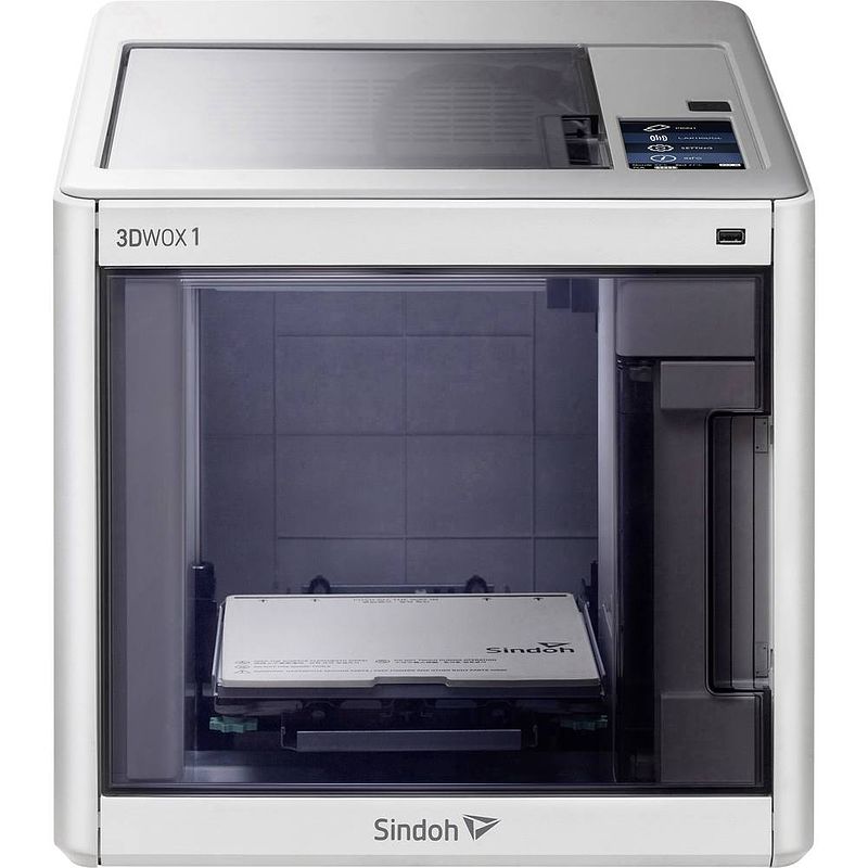 Foto van Sindoh 3dwox 1 3d-printer 12,7 cm kleuren-touchscreen, geïntegreerde camera, flexibel metaalbed, incl. software