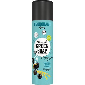 Foto van Marcel'ss green soap deodorant spray mimosa blackcurrant 150ml bij jumbo