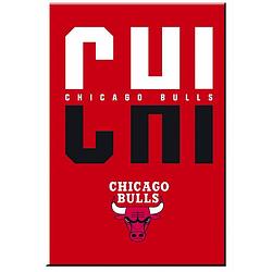 Foto van Nba notitieboek chicago bulls 25 x 17 cm b5 karton/papier rood