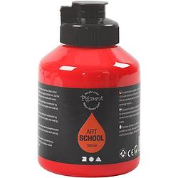 Foto van Packlinq pigment art school. cadmium red. transparant. 500 ml/ 1 fles