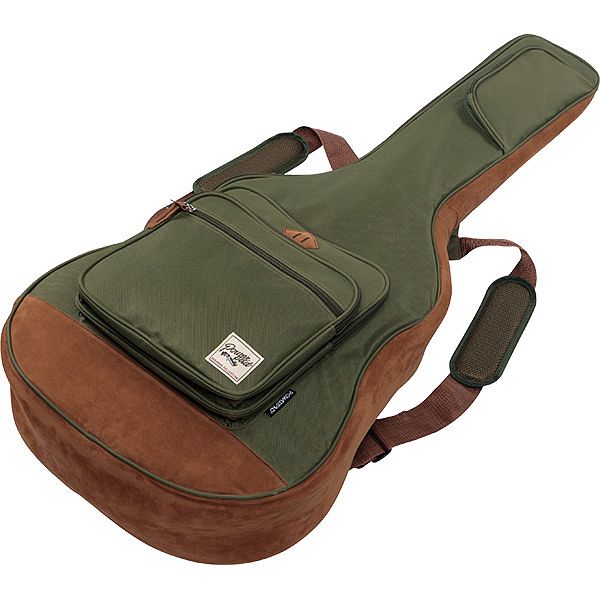 Foto van Ibanez powerpad designer collection gigbag westerngitaar groen