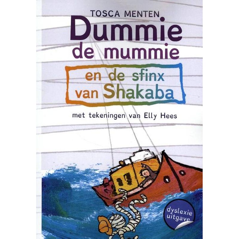 Foto van Dummie de mummie 3 - dummie de mummie en de sfinx van shakaba (dyslexie uitgave)