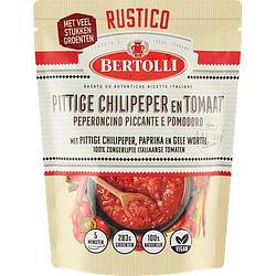 Foto van Bertolli pittige chilipeper en tomaat 300g bij jumbo