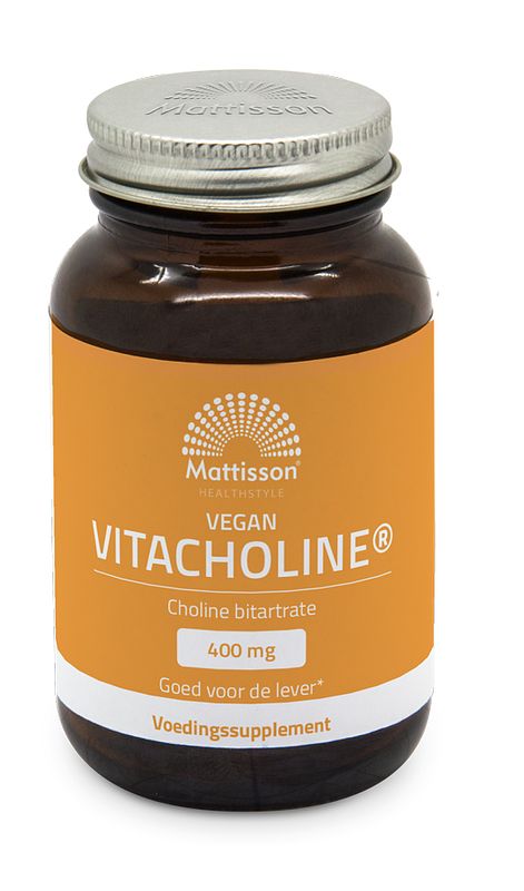 Foto van Mattisson healthstyle vitacholine 400mg capsules