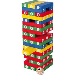 Foto van Small foot houten getallentoren spel 8 x 8 x 24 cm