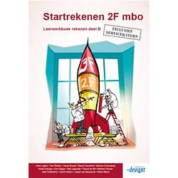 Foto van Startrekenen / 2f mbo / leerwerkboek deel b