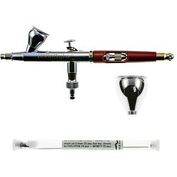 Foto van Harder & steenbeck infinity crplus two in one #2 double action airbrush pistool mondstuk-ø 0,2 + 0,4 mm