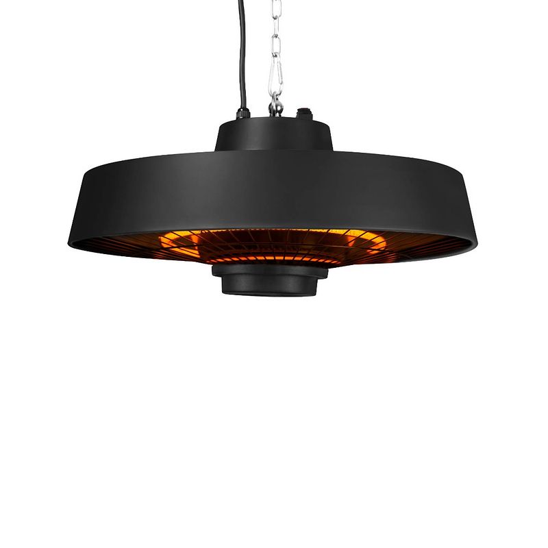 Foto van Vonroc heater vulcano 2000w - hangend - carbon element - met afstandsbediening, timer en 2 standen