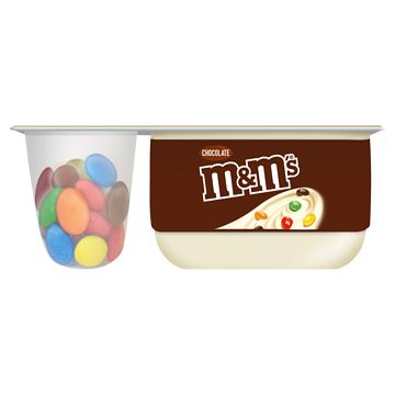 Foto van Danone m&m's vanilleyoghurt 120g bij jumbo