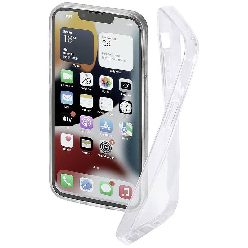 Foto van Hama crystal clear cover apple iphone 14 transparant