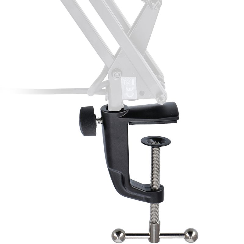 Foto van Innox 11601 table clamp voor iva 08 xlr pro en iva 08 usb pro