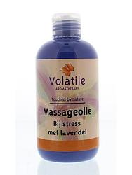 Foto van Volatile massage-olie bij stress