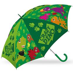 Foto van Crazy dino kinderparaplu junior 40 cm polyester groen